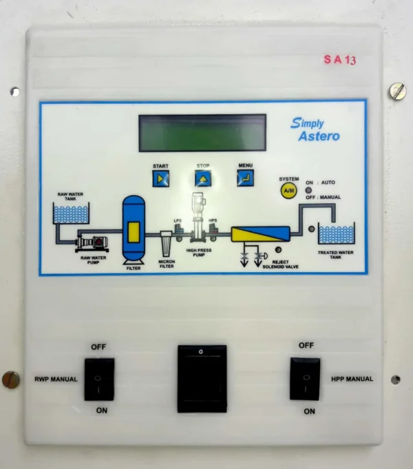 Automatic RO Control Panel – Simply Astero 13 (Embark)