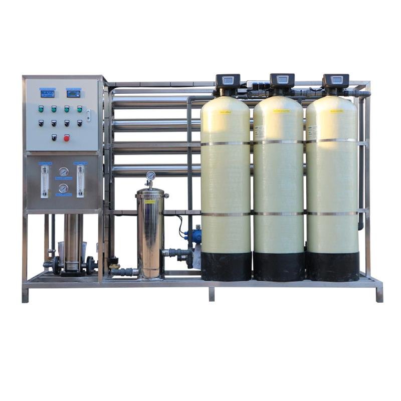 FRP Reverse Osmosis Plant 2000 LPH for Industrial Water Treatment and Mineral Water Production