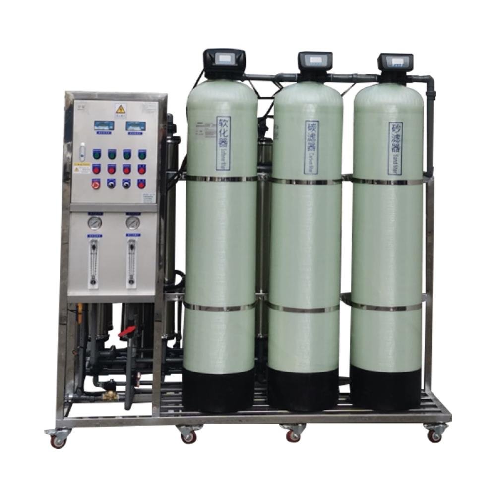 FRP Reverse Osmosis Plant 3000 LPH for Industrial Water Treatment and Mineral Water Production