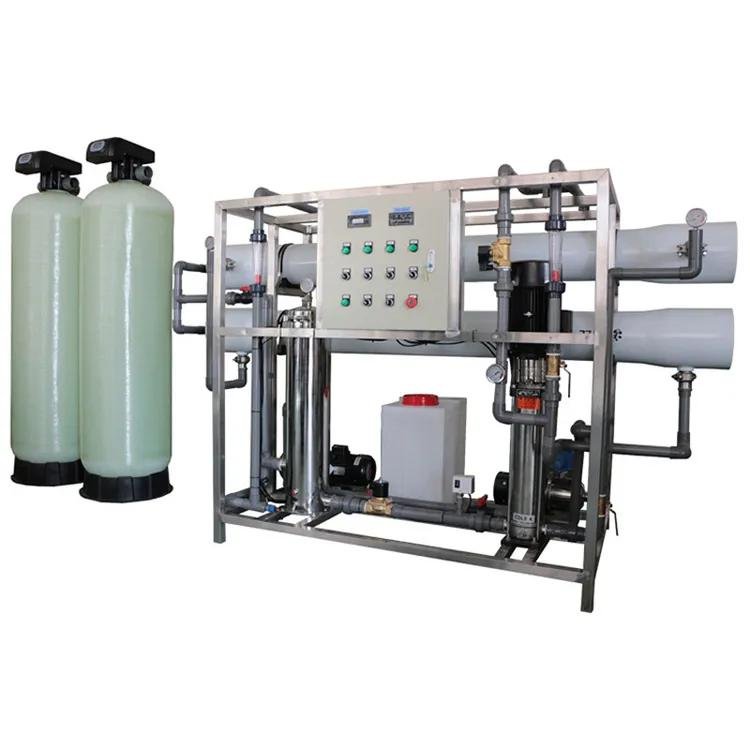 FRP Reverse Osmosis Plant 4000 LPH for Industrial Water Treatment and Mineral Water Production