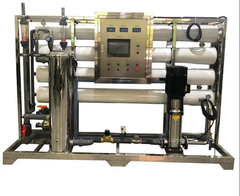 FRP Reverse Osmosis Plant 8000 LPH for Industrial Water Treatment and Mineral Water Production
