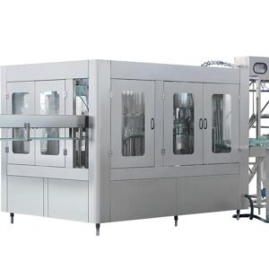 Fully Automatic Rinsing Filling Capping Machine 24 BPM